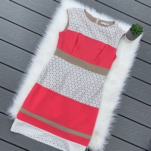 Studio One New York embroidered sheath dress